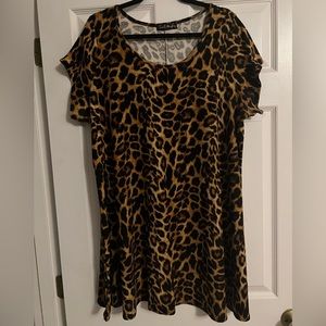 Women’s Leopard Print Dress Size XL